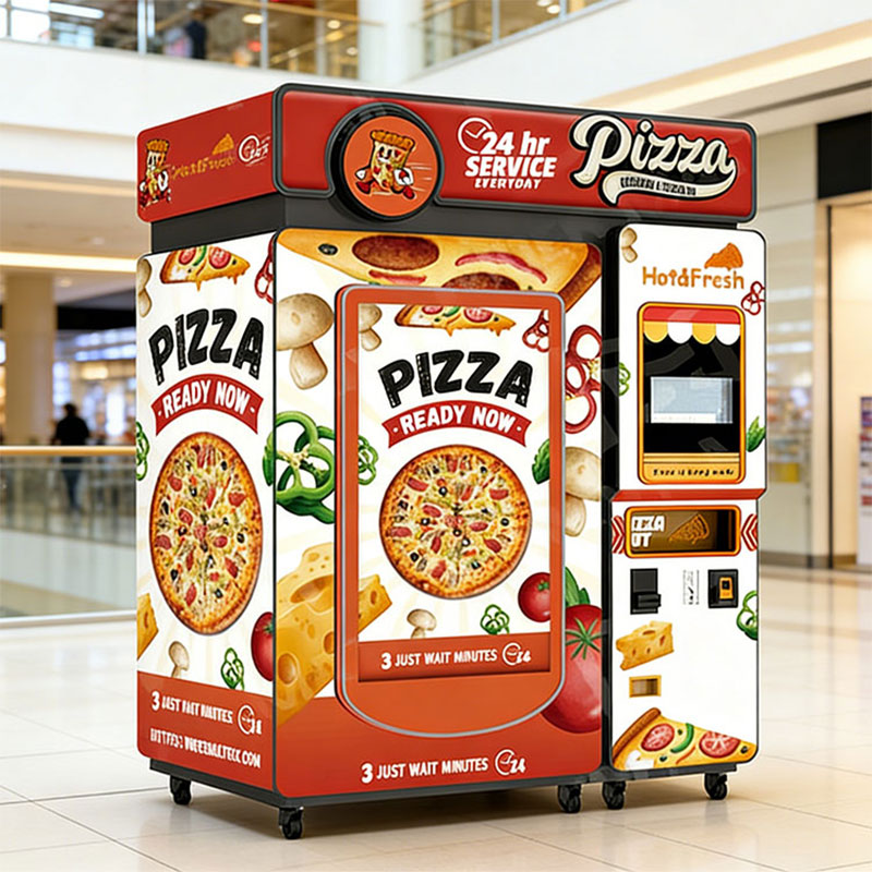 Commercial Vending Machine - Distributeur automatique de pizzas intelligent à