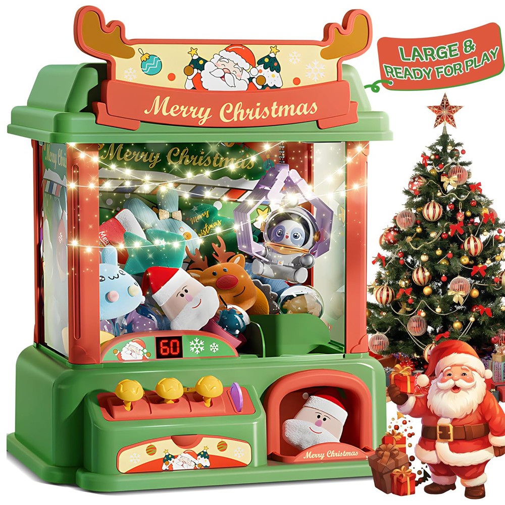 Arcade Toy Claw Vending Machine - Machine à griffes de Noël pour