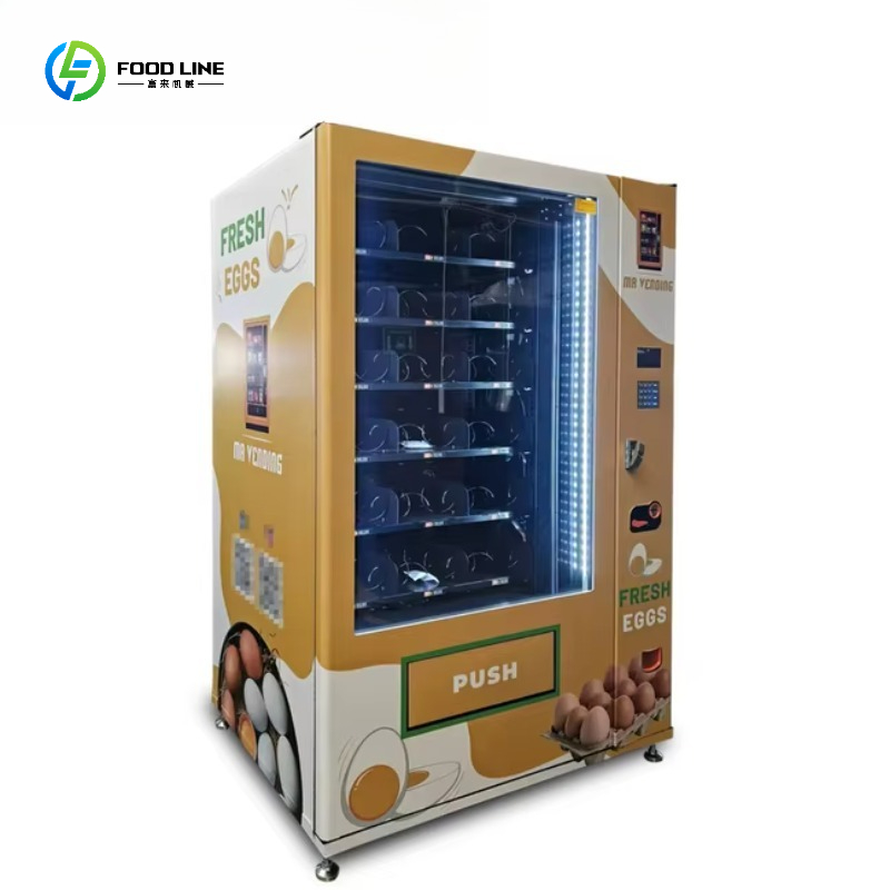Commercial Vending Machine - Distributeur automatique d'œufs commercial avec écran