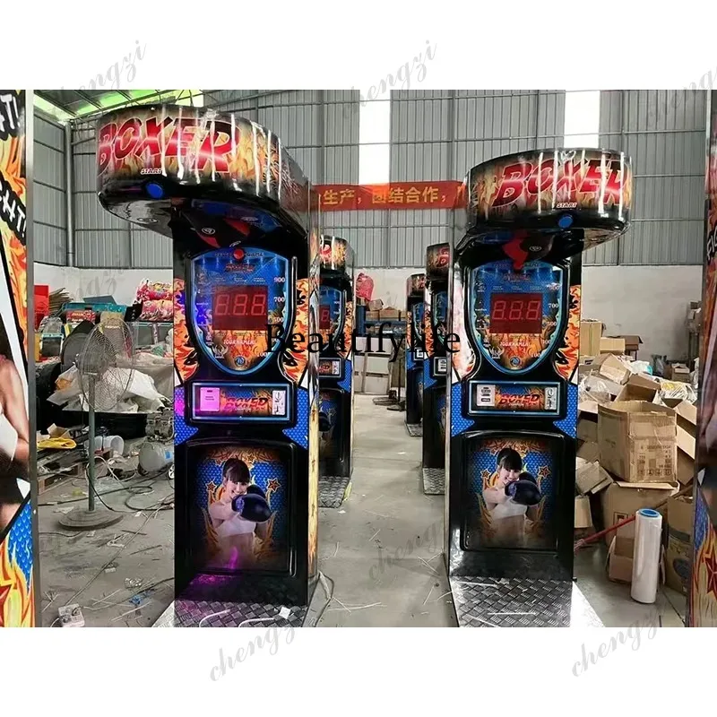 Boxing Machine Arcade - Machine de jeu de boxe d'intérieur
