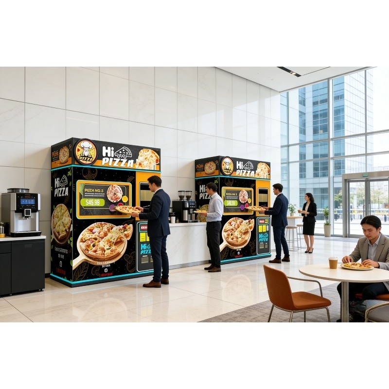 Commercial Vending Machine - Distributeur automatique de pizzas fraîches et