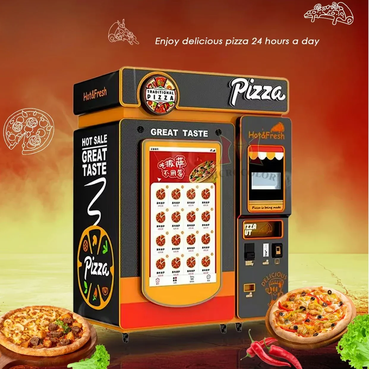 Distributeur automatique de pi - Commercial Vending Machine avis et prix