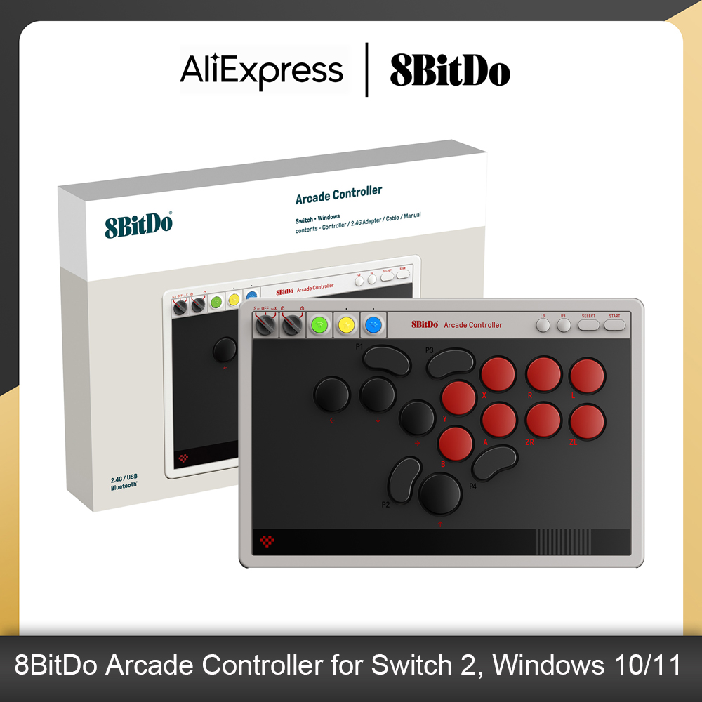 Manette Arcade 8BitDo à Bouton - Arcade Button Pcb avis et prix