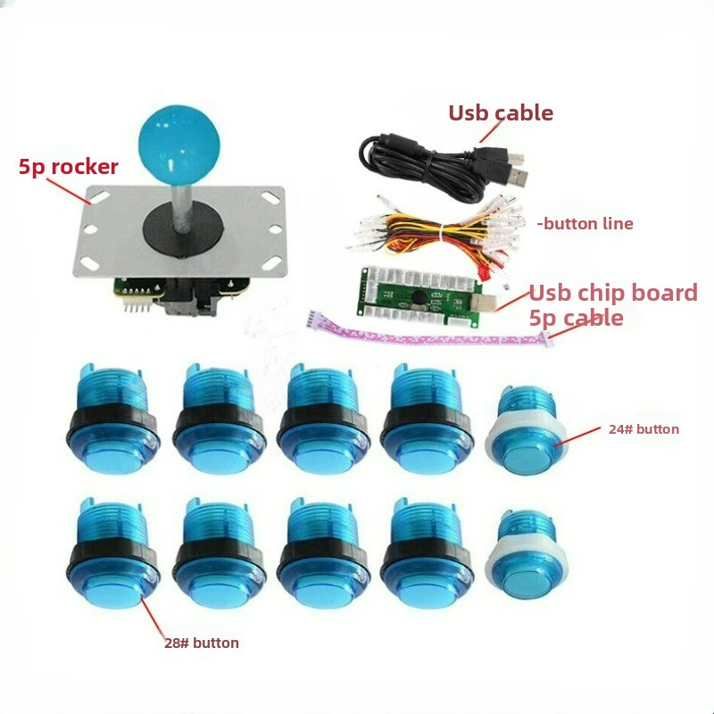 Kit de boutons LED DIY pour ma - Arcade Button Pcb avis et prix