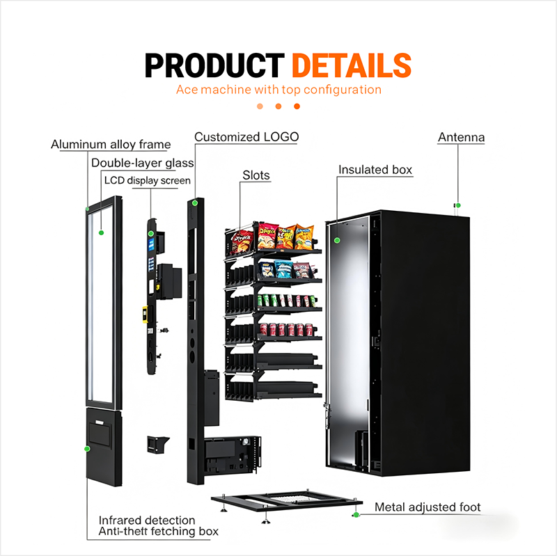 Distributeur automatique de bo - Commercial Vending Machine avis et prix